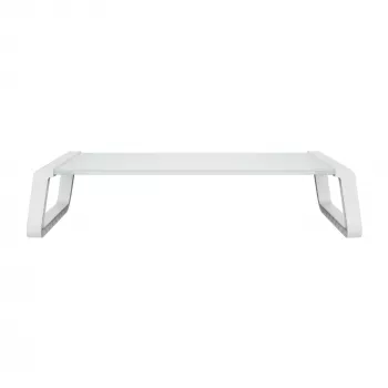 Suporte de monitor / base de secretária Trust 25351 transparente, branco