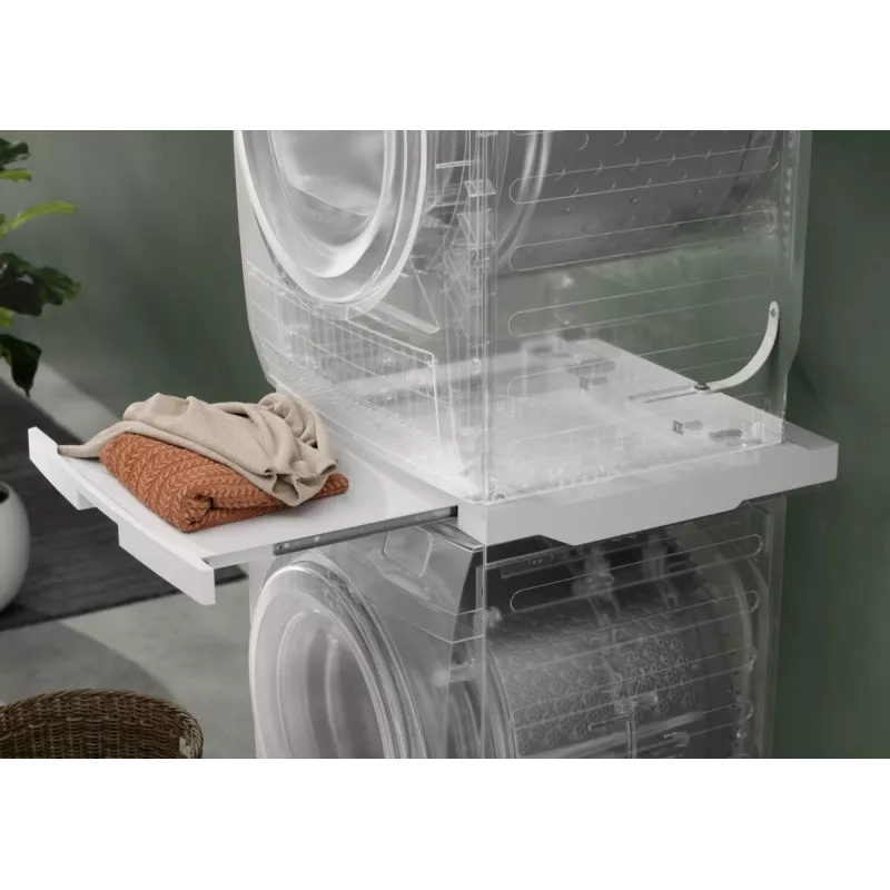Conjunto de empilhamento Electrolux E1WYHSK2 branco – conjunto de empilhamento para máquina de lavar roupa e máquina de secar roupa, 1 unid.