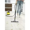 Almofadas para mopa a vapor Karcher 2.863-299.0, 340×118×3 mm, conjunto de 15 unid., bege/branco