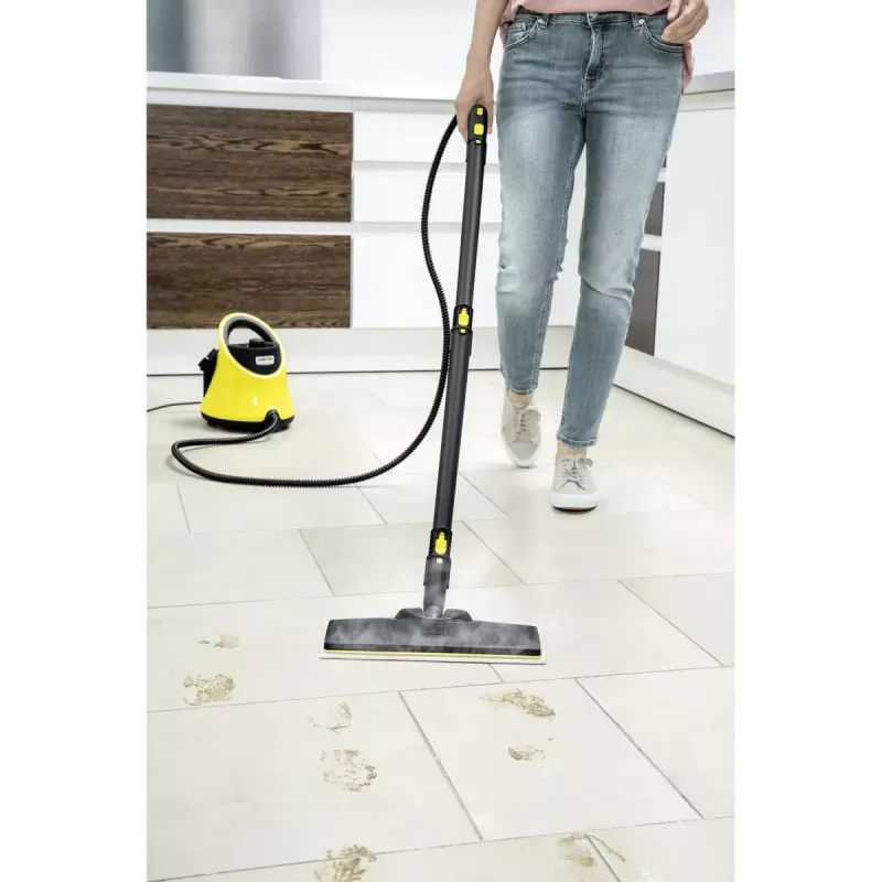 Almofadas para mopa a vapor Karcher 2.863-299.0, 340×118×3 mm, conjunto de 15 unid., bege/branco