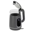 Fervedor elétrico Adler AD 1305 G — 1,7 L, 2200 W, termostato regulável, visor LED, cinzento