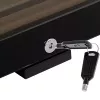 Garrafa térmica elétrica para vinho Adler AD 8080, instalação livre preta, 24 garrafas, 2 zonas, 60 L, controlo tátil