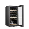 Garrafa térmica elétrica para vinho Adler AD 8080, instalação livre preta, 24 garrafas, 2 zonas, 60 L, controlo tátil