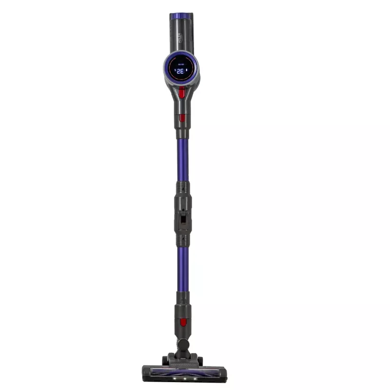 Adler AD 7061 aspirador vertical sem fios, adequado para alérgicos, preto/azul