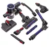 Adler AD 7061 aspirador vertical sem fios, adequado para alérgicos, preto/azul