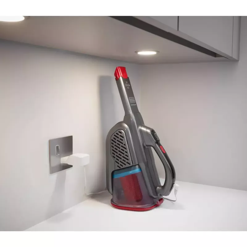 Aspirador de mão Black & Decker BHHV315J — 12V sem fios, potência de aspiração de 20 AW, 0,7 L sem saco, 16 min de autonomia