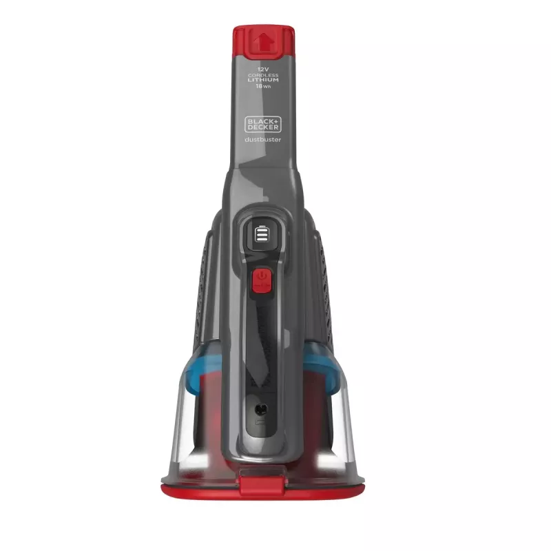 Aspirador de mão Black & Decker BHHV315J — 12V sem fios, potência de aspiração de 20 AW, 0,7 L sem saco, 16 min de autonomia