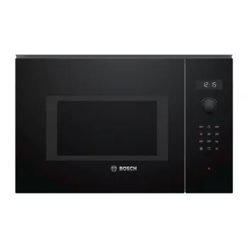 Micro-ondas Bosch Serie 6 BEL554MB0 preto, aço inoxidável micro-ondas combinado de encastrar 25 l 900 W