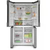 Frigorífico side-by-side Bosch Serie 4 KFN96VPEA, 605 l (frigorífico 405 l / congelador 200 l), NoFrost, aço inoxidável