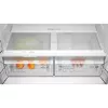 Frigorífico side-by-side Bosch Serie 4 KFN96VPEA, 605 l (frigorífico 405 l / congelador 200 l), NoFrost, aço inoxidável