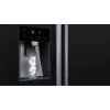 Frigorífico side-by-side Bosch Serie 6 KAD93ABEP, 562 l de volume total, compartimento de refrigeração 371 l, compartimento de congelação 191 l, NoFrost, máquina de gelo, preto