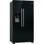 Frigorífico side-by-side Bosch Serie 6 KAD93ABEP, 562 l de volume total, compartimento de refrigeração 371 l, compartimento de congelação 191 l, NoFrost, máquina de gelo, preto