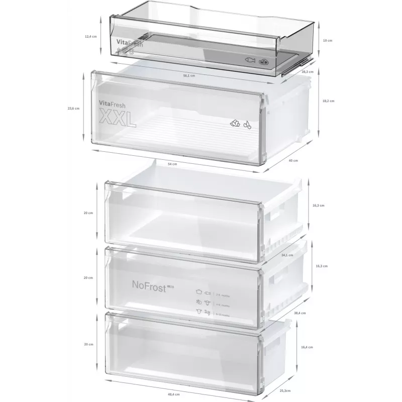 Bosch KGN497LDF frigorífico combinado