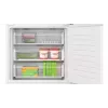 Combinado frigorífico-congelador de encastrar Bosch Serie 4 KBN96VFE0, 383 l total, refrigeração 285 l / congelação 98 l, congelador em baixo, porta reversível, branco