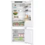Combinado frigorífico-congelador de encastrar Bosch Serie 4 KBN96VFE0, 383 l total, refrigeração 285 l / congelação 98 l, congelador em baixo, porta reversível, branco