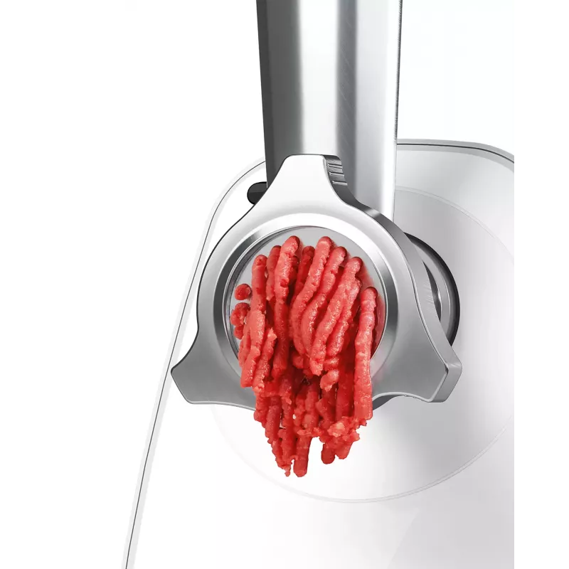 Picadora de carne Bosch MFW2520W 1500 W aço inoxidável, branca