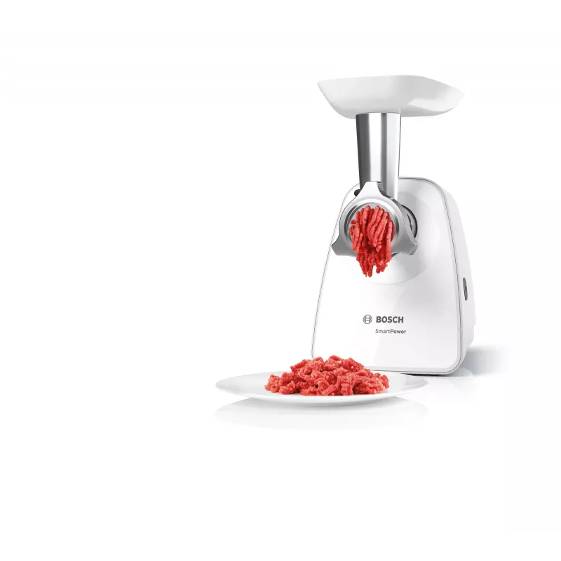 Picadora de carne Bosch MFW2520W 1500 W aço inoxidável, branca