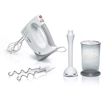 Batedeira de mão Bosch MFQ3540 450 W cinzenta, branca