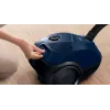 Aspirador de pó com saco Bosch Serie 2 BGBS2BU1T — 850 W, saco de 3,5 l, raio de ação de 8 m, azul