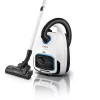 Aspirador de pó com saco Bosch Serie 6 BGB6SIL1 — 700 W, saco de 4 l, HEPA 13, raio de ação de 12 m, branco