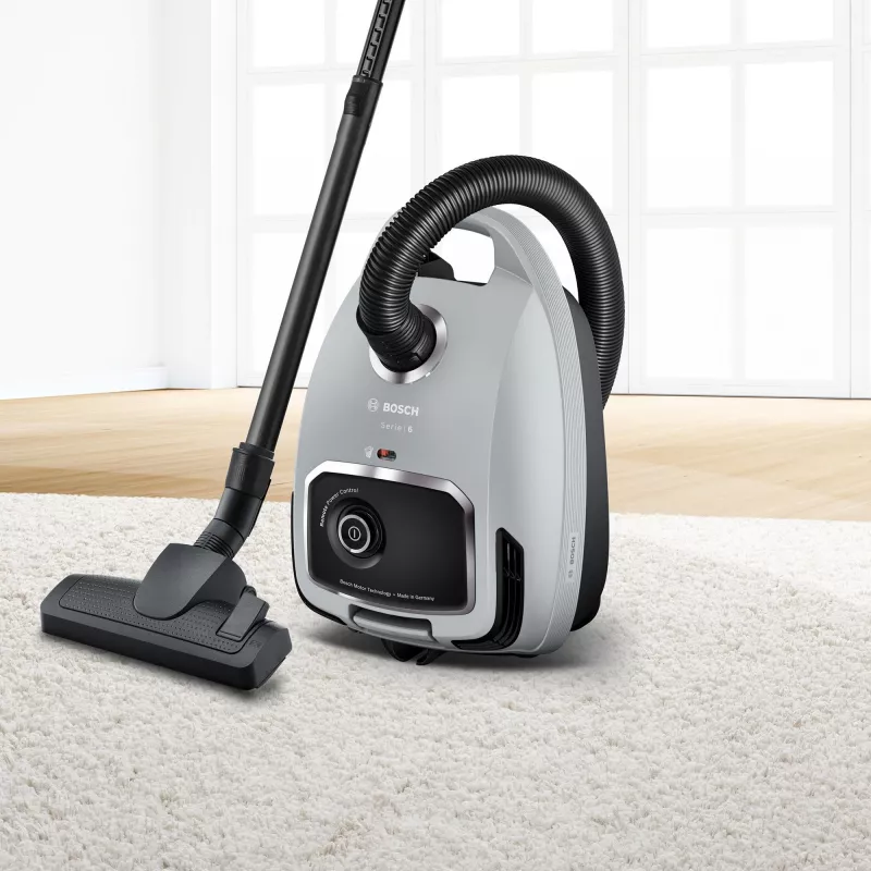 Bosch Serie 6 BGB6X330 aspirador de trenó, 600 W, saco de 4 L, filtro HEPA, a seco