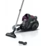 Aspirador de pó com saco Bosch BGC05AAA1 — 700 W, 1,5 l sem saco, HEPA 12, tubo telescópico em aço inoxidável, raio de ação de 9 m, cinzento
