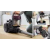 Aspirador de pó com saco Bosch BGC05AAA1 — 700 W, 1,5 l sem saco, HEPA 12, tubo telescópico em aço inoxidável, raio de ação de 9 m, cinzento