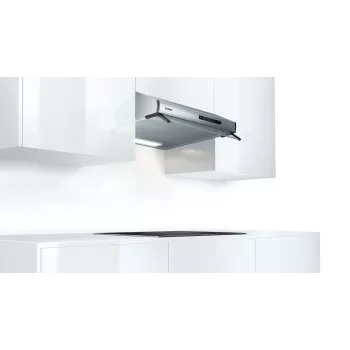 Exaustor Bosch Serie 2 DUL62FA51, montagem na parede, aço inoxidável, 250 m³/h