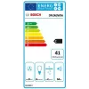 Exaustor semi-encastrado Bosch DFL063W56 — extraível, 598×290×203 mm, 328 m³/h, filtro de alumínio, recirculação