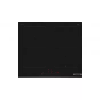 Placa Bosch Serie 6 PVQ631HC1E preta de encastrar 59,2 cm placa de indução por zonas 4 zona(s)