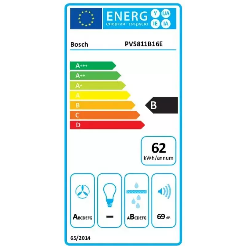 Placa de indução Bosch Serie 4 PVS811B16E, 80 cm, 4 zonas com controlo tátil, sem moldura, preta