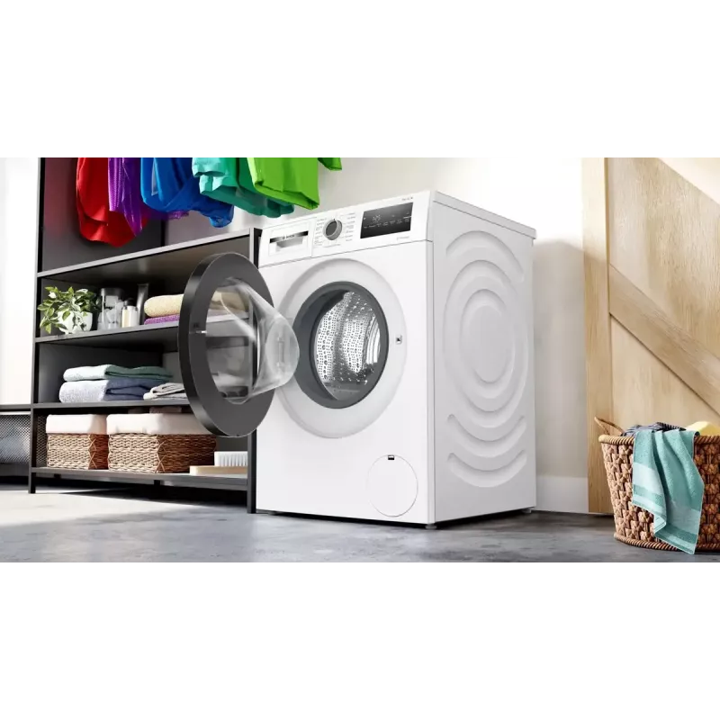 Máquina de lavar roupa Bosch WAN2827FPL de carregamento frontal 7 kg 1200 rpm A+++ branca visor LED 598×845×590 mm