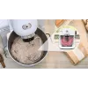 Bosch Serie 6 MUMS6EW22 robô de cozinha, 1600 W, conjunto de pastelaria, acessório liquidificador, branco/aço inoxidável