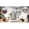 Bosch Serie 6 MUMS6EW22 robô de cozinha, 1600 W, conjunto de pastelaria, acessório liquidificador, branco/aço inoxidável