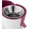 Extrator de sumo Bosch MES25C0 centrífugo 700 W vermelho cereja (fruta), transparente, branco