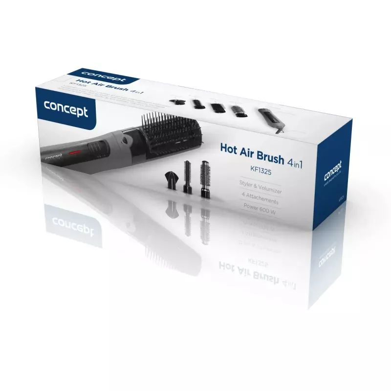 Concept KF1325 Escova de ar quente, 600 W
