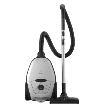 Aspirador de pó com saco Electrolux Pure D8 — saco de 3,5 L, 600 W, tubo telescópico, filtro higiénico, raio de ação de 12 m
