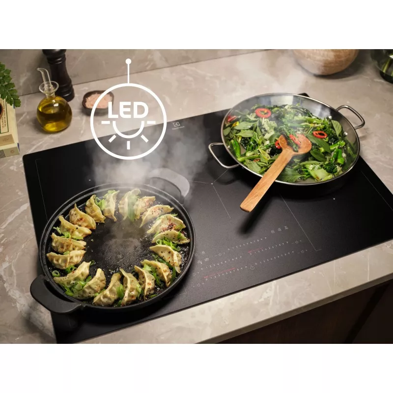 Electrolux LFG516X exaustor de encastrar, 54 cm, 600 m³/h (modo intensivo), 3 velocidades, LED, telecomando, aço inoxidável