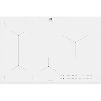 Placa de indução de encastrar Electrolux EIV83443BW branca 4 zonas