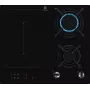 Placa Electrolux KDI641723K preta de encastrar 60 cm mista 4 zona(s), botões rotativos, tátil