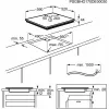 Placa de indução de encastrar Electrolux LIL61434C preta 59 cm 4 zona(s)