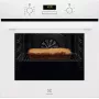Forno elétrico de encastrar Electrolux EOF3H40BW, 65 L, ar quente, grelhador, AquaClean, branco