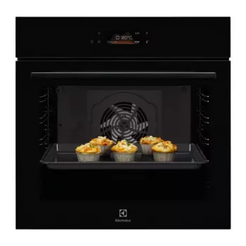 Forno elétrico de encastrar Electrolux LOE8F38Z, 60 cm, 72 L, limpeza pirolítica, ar quente, grelhador, preto
