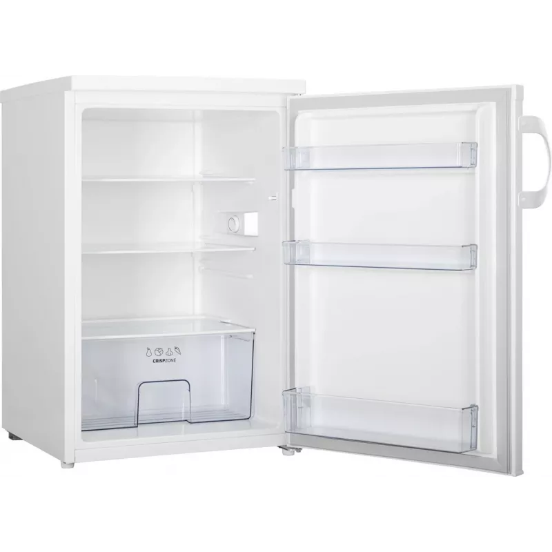 Frigorífico independente Gorenje R492PW — 133 L, branco, porta reversível, iluminação LED, botões rotativos
