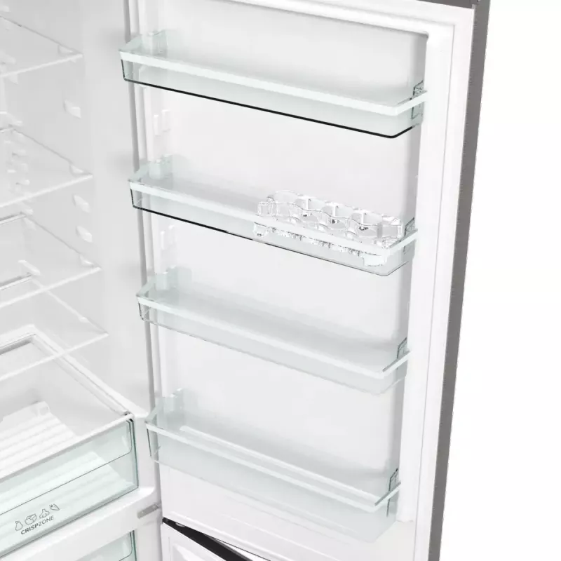 Gorenje NRK6202EXL4 frigorífico combinado de instalação livre, 331 l, classe energética E, cinzento