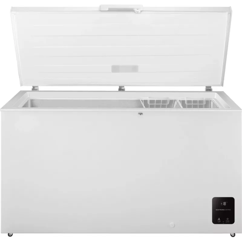 Arca congeladora Gorenje FHC42EAW BK070, 420 L, 20 kg/24h, SN-N, 40 dB, E, branco