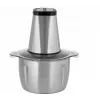 Picadora elétrica HEINRICH'S HMZ 8849 — 2 L, 500 W, trituração de gelo, cortador de legumes e frutas, cinzento