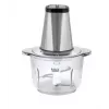 Picadora elétrica HEINRICH'S HMZ 8849 — 2 L, 500 W, trituração de gelo, cortador de legumes e frutas, cinzento