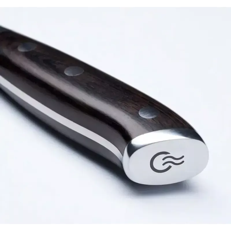 Faca universal KOHERSEN Elegance ébano, lâmina damasco 12,7 cm, comprimento total 243 mm, 127 g