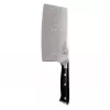 Faca de corte KOHERSEN Elegance ébano aço damasco faca de corte 16,5 cm, 60 HRC, cabo 13 cm, 335 g